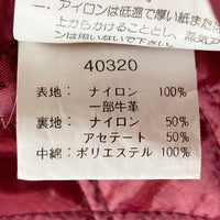 HARLEY DAVIDSON ハーレーダビッドソン 40320 レーシングジャケット ナイロンレザー切替 パープル ブラック sizeM 瑞穂店