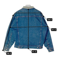 J.CREW ジェイクルー 巨人タグ 裏フランネル デニムジャケット インディゴ sizeS 瑞穂店