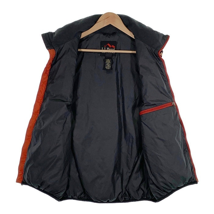 L.L.Bean OUTDOORS エルエルビーン ナイロン ダウンベスト オレンジ