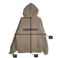 FOG ESSENTIALS エッセンシャルズ バックラバーロゴプリント ジップアップ スウェットパーカー カーキ Size L 福生店