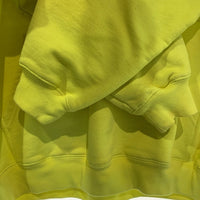 VETEMENTS ヴェトモン Logo-Printed Hoodie フロントロゴプリント プルオーバースウェットパーカー イエロー 蛍光 オーバーサイズ UE51TR820Y Size XS 福生店