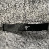 NO ID. ノーアイディー 20AW ビキューレラムパイルフェイクレイヤードBIGプルオーバーパーカ グレー Size F 福生店