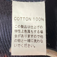 KEBOZ ケボズ ブリーチ加工 ロゴ パーカー ネイビー sizeM 瑞穂店