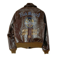 Buzz Rickson's バズリクソンズ BR80628 ROUGH WEAR CLOTHING CO ラフウェア A-2カスタム 511th BOMB.SQ. BALL BOYS フライトジャケット ブラウン size38 瑞穂店