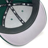 NEWERA ニューエラ Newyork Yankees ニューヨーク ヤンキース 59FIFT ベースボールキャップ グリーン Size 7 5/8 (60.6cm) 福生店