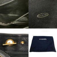 CHANEL シャネル ラムスキン チェーン トートバッグ ブラック 瑞穂店