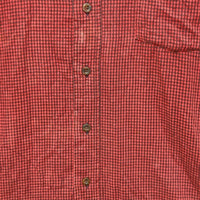 L.L.Bean エルエルビーン ボタンダウン ネルシャツ レッドxブラック sizeL 瑞穂店