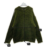 O0u オー・ゼロ・ユー Ou020144YG モヘア カーディガン カーキ sizeF 瑞穂店