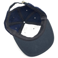 SUPREME シュプリーム Classic Logo Corduroy 6-Panel クラシックロゴ コーデュロイ 6パネルキャップ ネイビー ブラック 福生店