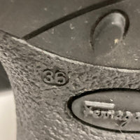 SalvatoreFerragamo サルバトーレフェラガモ スウェード ファー ブーツ ブラック size36 瑞穂店