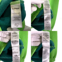 SUPREME シュプリーム 24SS Jacquard Stripe Hooded Sweatshirts ジャカードストライプ プルオーバースウェットパーカー フーディー ライトグリーン Size L 福生店