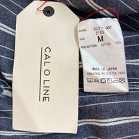 CAL O LINE キャルオーライン CL211-002 21SS SMOCK JACKET ジャケット ヒッコリー ストライプ ネイビー sizeM 瑞穂店
