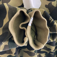 A BATHING APE アベイシングエイプ 迷彩スウェット カーキ sizeXL 瑞穂店