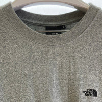 THE NORTH FACE ザノースフェイス NT32345 Nuptse Cotton Tee ロングスリーブヌプシコットンティー ミックスグレー sizeS 瑞穂店
