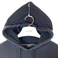 STUSSY ステューシー USA製 ワールドツアー プルオーバーパーカー ブラック sizeM 瑞穂店