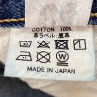 WAREHOUSE ウエアハウス 1001XX ボタンフライ セルビッジ デニムパンツ インディゴ size34 瑞穂店