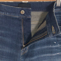 junhashimoto ジュンハシモト NEW CARROT FIT DENIM ニューキャロットフィット デニムパンツ ストレッチスキニー ウォッシュ/ペンキ加工 1082310001 Size 5 福生店