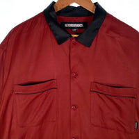 NEIGHBORHOOD ネイバーフッド 23SS BOWLING SHIRT SS ボーリングシャツ ボルドー レーヨン コットン 231SPNH-SHM04 Size XL 福生店