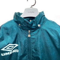 UMBRO アンブロ 90's PRO TRAINING ナイロンジャケット グリーン sizeXL 瑞穂店