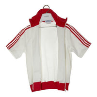 adidas アディダス ads-6f ジャージ 半袖 ホワイト レッド SizeS 瑞穂店
