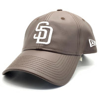 New Era ニューエラ MLB サンディエゴ・パドレス 9FIFTY フェイクレザー ベースボールキャップ ブラウン 福生店