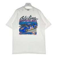 ONEITA オニータ POWER-T USA製 シングルステッチ 1990 NASCAR Sterling Marlin Tシャツ ホワイト sizeXL 瑞穂店