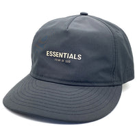 FOG ESSENTIALS エッセンシャルズ New Era ニューエラ 9FIFTY ストラップバック キャップ 帽子 ブラック ポリエステル 福生店