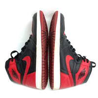 NIKE ナイキ AIR JORDAN 1 RETRO HIGH OG エアジョーダン1レトロハイ BRED ブレッド 2016 555088-001スニーカー ブラック×レッド size 28.5cm 瑞穂店
