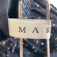 MARIHA マリハ 夢見るマーメイド ロングスカート ドット柄 ネイビー size36 瑞穂店