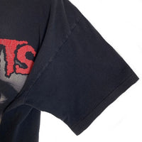 90`s MISFITS ミスフィッツ SKULL スカル プリントTシャツ ブラック USA製 WILD OATS 1995コピーライト Size XL 福生店