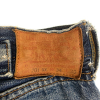 90's Levi's リーバイス 201XX 復刻 デニムパンツ ビッグE ボタン裏 555 インディゴ 201-0004 USA製 Size W34 L36 福生店