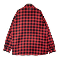 glamb グラム バッファローチェック フランネルシャツ レッド ブラック GB17SM/SH07 Size 3 瑞穂店