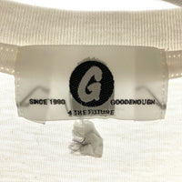 GOODENOUGH グッドイナフ ロゴプリント Tシャツ ホワイト size2 瑞穂店