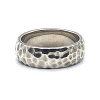 TAKAR JEWELRY タカールジュエリー ハンマートーン シルバーリング SV925 USA製 Size 18.5号 福生店