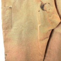 Carhartt カーハート R01 BRN USA製 ダブルニー オーバーオール ブラウン size48 瑞穂店
