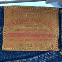 WAREHOUSE ウエアハウス 1001XX デニムパンツ ジーンズ インディゴ Size31×34 瑞穂店