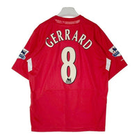 Reebok リーボック リヴァプール 04-05 ホーム ユニフォーム スティーブン・ジェラード レッド sizeL 瑞穂店