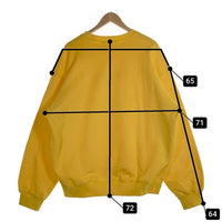 SUPREME シュプリーム 24SS Established Crewneck エスタブリッシュド クルーネックスウェットトレーナー プリント イエロー Size XL 福生店