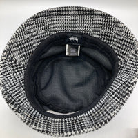 STUSSY ステューシー Lola Plaid Knit BuketHat バケットハット ブラック sizeXS 瑞穂店