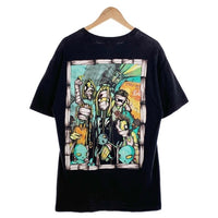 00's Korn コーン 両面プリント Tシャツ ブラック ハンド 2001コピーライト giantタグ Size L 相当 福生店