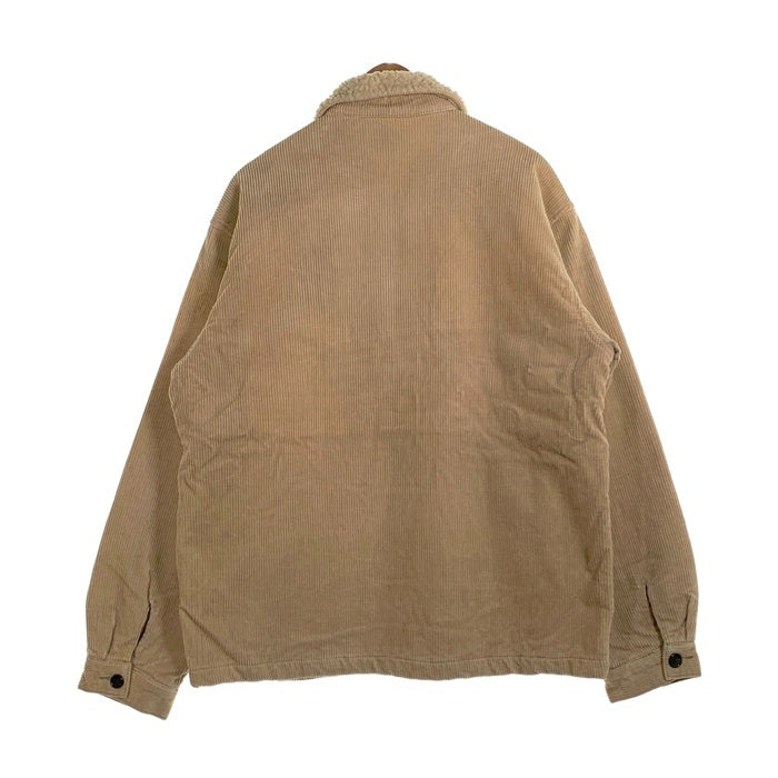 90's STUSSY ステューシー コーデュロイ ジップアップ ボアジャケット