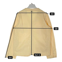 KAVU カブー ノーカラーカバーオール イエロー sizeM 瑞穂店