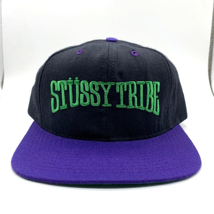 T*n様 激レア　Stussy パッチ付き ブラックキャップ 激レア Stussy パッチ付き ブラックキャップ - メルカリ