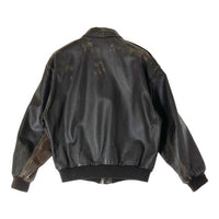 AVIATION LEATHERCRAFT アビエーションレザークラフト A-2 レザージャケット ブラウン size40 瑞穂店