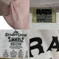 RATS ラッツ TENDERLOIN テンダーロイン RATSU NARROW VERUM 半袖 プリントTシャツ ホワイト Size M 福生店