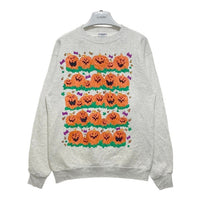 RIVERVIEW MFG USA製 ハロウィンプリント スウェットトレーナー グレー sizeL 瑞穂店