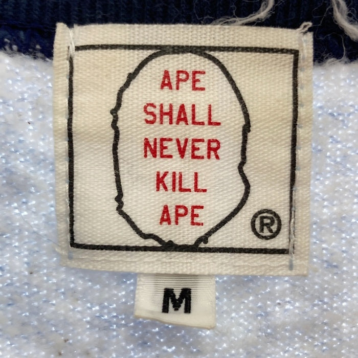 初期タグ　APE スウェット【ヴィンテージ】 A BATHING APE(アベイシングエイプ) / 初期タグ/スウェット/XL