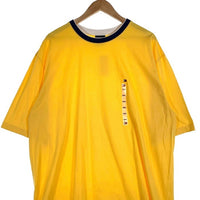 00's TOMMY HILFIGER トミーヒルフィガー クルーネックTシャツ イエロー メキシコ製 Size XXL 福生店