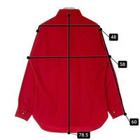 PENDLETON ペンドルトン 70's 片ポケット ウールシャツ レッド sizeM 瑞穂店