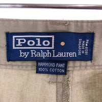 Polo Ralph Lauren ポロラルフローレン HAMMOND ハモンド ツータック チノパンツ カーキ size35 瑞穂店